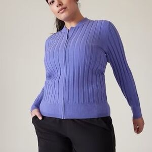 Women's Athleta Zip Cardigan 2X